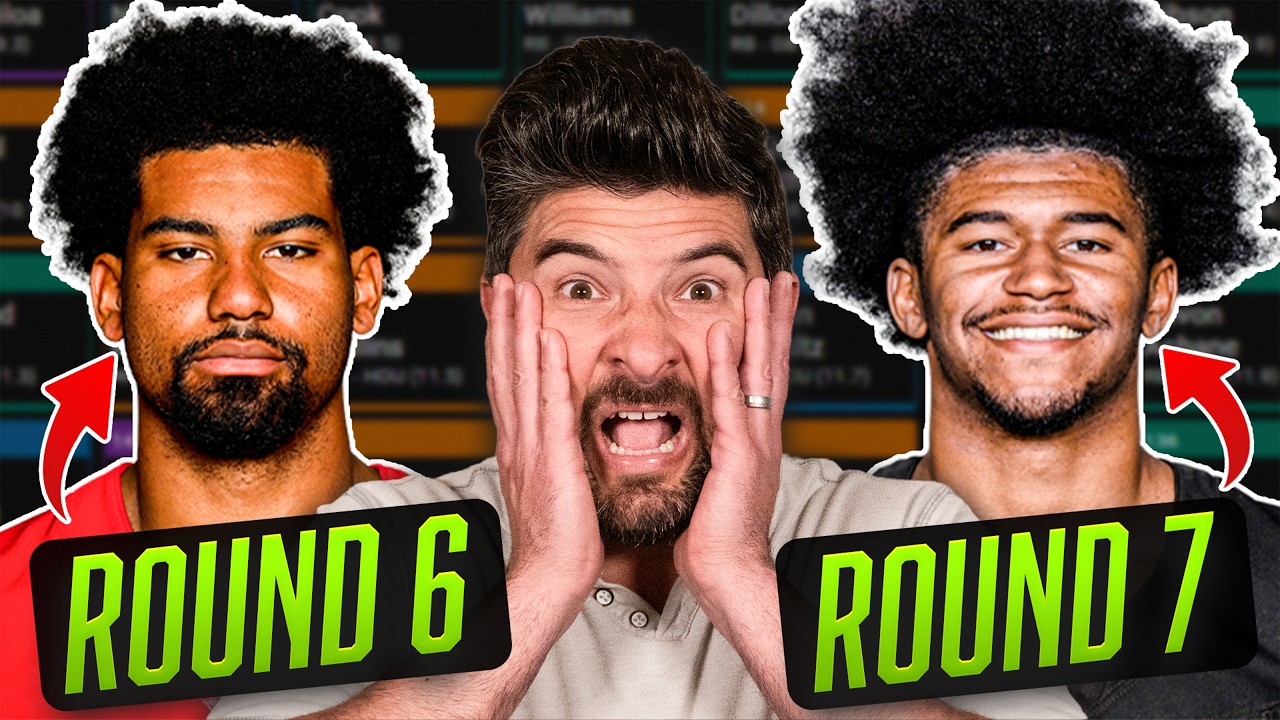 My Fantasy Draft SUCKED on Paper... Here's How I Saved It